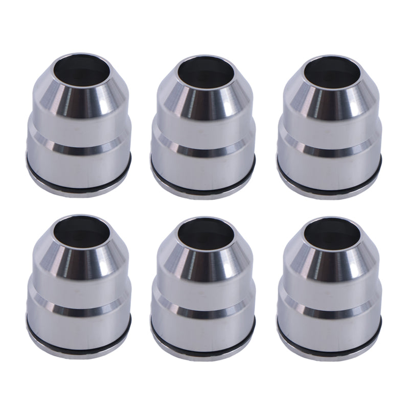 6 Pieces Fuel Injector Sleeve 3680873 3412352 for Cummins Engine ISX ISX15 QSX QSX15 B5.9