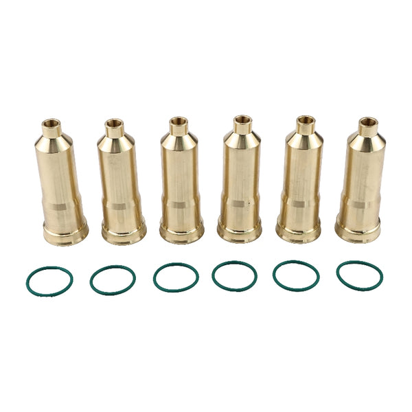 6 Pieces Injector Sleeve 8-97602301-1 for Isuzu Engine 6HK1