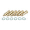 6 Pieces Injector Sleeve 8-97602301-1 for Isuzu Engine 6HK1