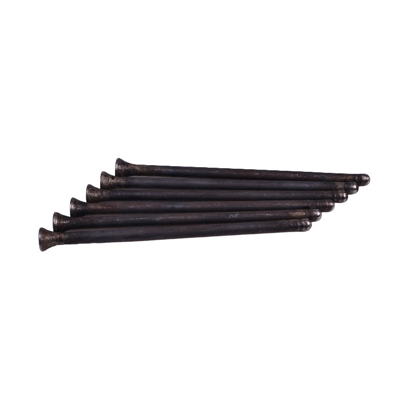6 Pieces Push Rod 16851-15110 for Kubota Engine Z482 Z602 D722 D782 DF752 WG972 D902 Tractor B7410D BX2360 BX1860 BX1500D Mower ZD1021 ZD18 ZD21 ZD221 ZD321