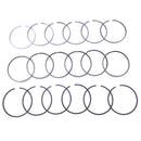 6 Set STD Piston Rings 3802421 3802746 3802230 3802050 for Cummins Engine 4B 4BT 6B 6BT5.9 4B3.9 6B5.9 QSB5.9 QSB6.7 ISBE4 ISB