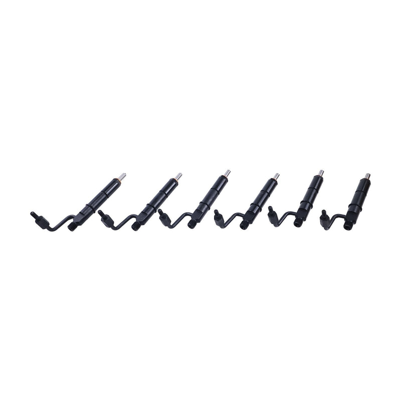 6 Pieces Fuel Injector 51-7706 for Caterpillar CAT Engine 3064 3066 Excavator E312B 320B E320B