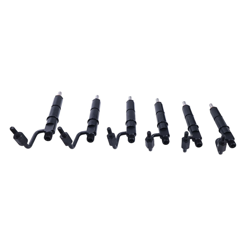 6 Pieces Fuel Injector 51-7706 for Caterpillar CAT Engine 3064 3066 Excavator E312B 320B E320B