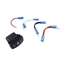 7 Pin On Off Waterproof Winch Rocker Switch Momentary for ATV UTV Marine Vehicle
