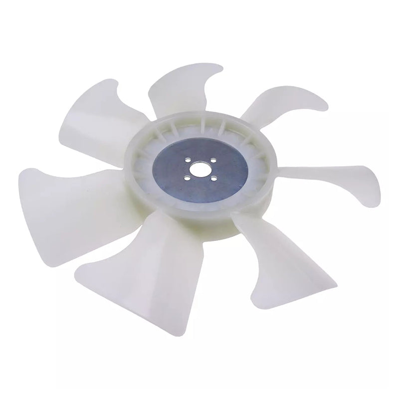 7 Blades Cooling Fan 34070-16210 for Kubota Tractor L2900DT L3010DT L3010F L3300DT L3300F L3410DT L3410HST L35 L4600DT L4600F L4600H L4701DT L4701F L4701H