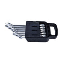 7 Pieces Metric Ratcheting Wrench Set Versatile and Durable for Professional and DIY Use