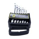 7 Pieces Metric Ratcheting Wrench Set Versatile and Durable for Professional and DIY Use