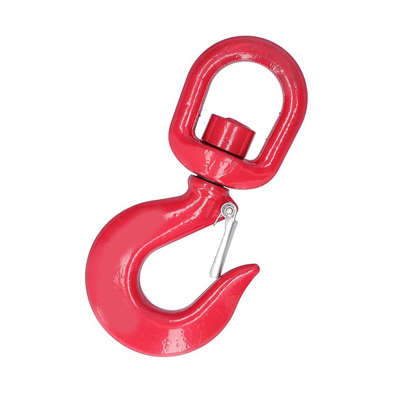 7 Ton Safety Swivel Hook 334/E4060 Red Hardware Unit Replacement Metal for JCB Excavator Loader Telehandler Crane