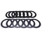 7x D70672 & 6x D50083 Power Shuttle Friction & Counter Plates Set for CASE 350 480C 580C 584C 585C 586C