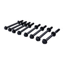 8 Pieces Crankcase Bolt 100-4546 7521267 7519141 for Polaris UTV ACE General Ranger RZR 900 1000