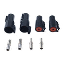 8 Pieces Plug Repair Kit DTHD04-1-8P 0460-204-0814 DTHD06-1-8S 0462-203-0814 for Buyers SaltDogg Auger Harness