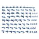80 Pieces SAE Grease Fitting Kit 77700-06282 for Kubota Agricultural Construction Automotive Recreational Use