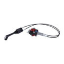 Hydraulic Control Valve Kit Cable Remote Control Valve Kit with 2 Spool Valve 80lpm/ 21gpm and 2 Cables Remote Joystick