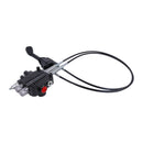 Hydraulic Control Valve Kit Cable Remote Control Valve Kit with 2 Spool Valve 80lpm/ 21gpm and 2 Cables Remote Joystick