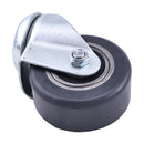80mm M12 X 25 Poly Grey Wheel Tire Rear Caster 1026345 1019008 for Tennant Nobles Walk-Behind Floor Scrubber T3