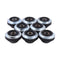 8 Pieces Engine Mounting Rubber Cushion 21U-01-31211 for Komatsu PC27MR-3 PC30MR-1 PC30MR-2 PC30MR-3 PC30MR-5 PC30UU-3 PC35MR-2 PC35MR-3