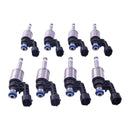 8 Pieces Fuel Injector 16600-1LA0A 16600-1LA0B FJ1179 62809 for Infiniti QX56 M56 QX80 Q70 Q70L 5.6L