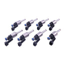 8 Pieces Fuel Injector 16600-1LA0A 16600-1LA0B FJ1179 62809 for Infiniti QX56 M56 QX80 Q70 Q70L 5.6L