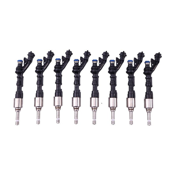 8 Pieces Fuel Injector LR069897 0261500298 for Land Range Rover LR4 Range Rover Sport Jaguar XF XJ F-Type