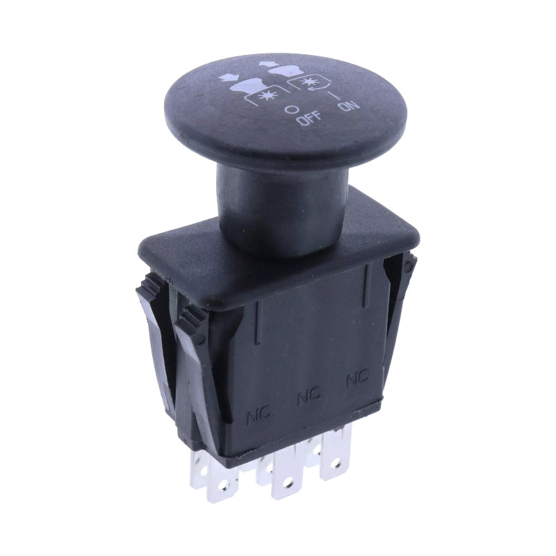 8 Terminals PTO Switch 430-117 532196112 for Husqvarna GT2254 GTH2654 LGT2554 LGT2654 Poulan PB20VA48 PB22VA54 PB23H48YT PB24VA54 Tractor