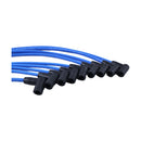 8mm Blue HEI 90 Degree High Energy Spark Plug Wires for 1972-1988 Chevrolet SBC Engine V8 - Replaces Taylor 64602