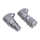 90 Degree Flat Face Coupler Adapter Set 7246782 7246796 for Bobcat Snow Removal Equipment