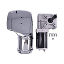 90:1 12V 0.8HP 600W 40RPM Dump Truck Roll Tarp Motor Chrome Cover