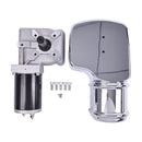 90:1 12V 0.8HP 600W 40RPM Dump Truck Roll Tarp Motor Chrome Cover