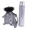 A/C Compressor 6A671-97114 & Receiver Drier 3F999-01740 for Kubota Tractor M105 M105S M95SD M108 M4900 M5700 M6800 M8200 L3240 L3940 L4630