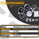 30-4110 Wideband Gauge Controller AFR O2 Air Fuel Ratio 2 1/16" 52mm with 4.9 LSU Sensor
