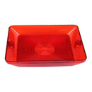 Aftermarket Bargman 34-84-010 Series 84/85 4"X6" Red Tail Light Lens for Camper Trailer
