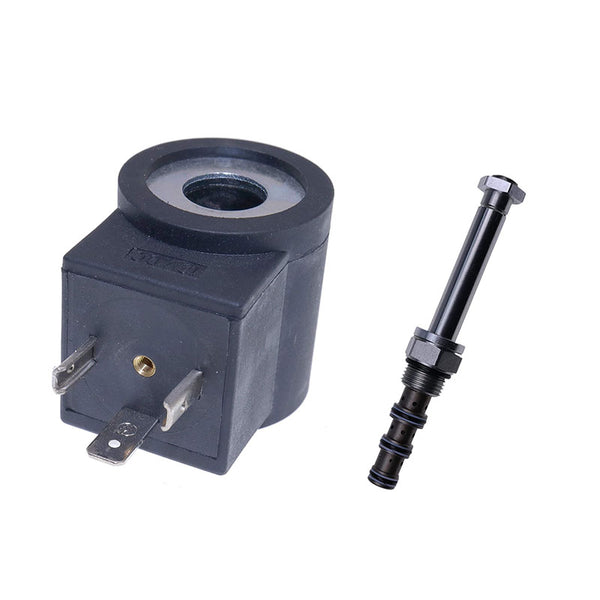Aftermarket Hydraforce SV08-47D-0-N-00 6306012 12V Solenoid Operated Motor Spool Cartridge Valve With Coil