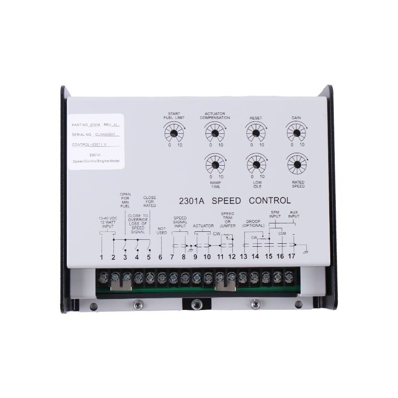 Aftermarket Woodward 9907-014 2301A Speed Control for Generator Marine