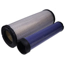 Aftermarket Donaldson P536940 P536941 Fleetguard AF25524 AF25521 Baldwin RS3708 RS3709 Caterpillar CAT 3I-2143 31-2144 WIX 46662 46663 Air Filter Inner Outer Set