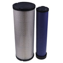 Aftermarket Donaldson P536940 P536941 Fleetguard AF25524 AF25521 Baldwin RS3708 RS3709 Caterpillar CAT 3I-2143 31-2144 WIX 46662 46663 Air Filter Inner Outer Set