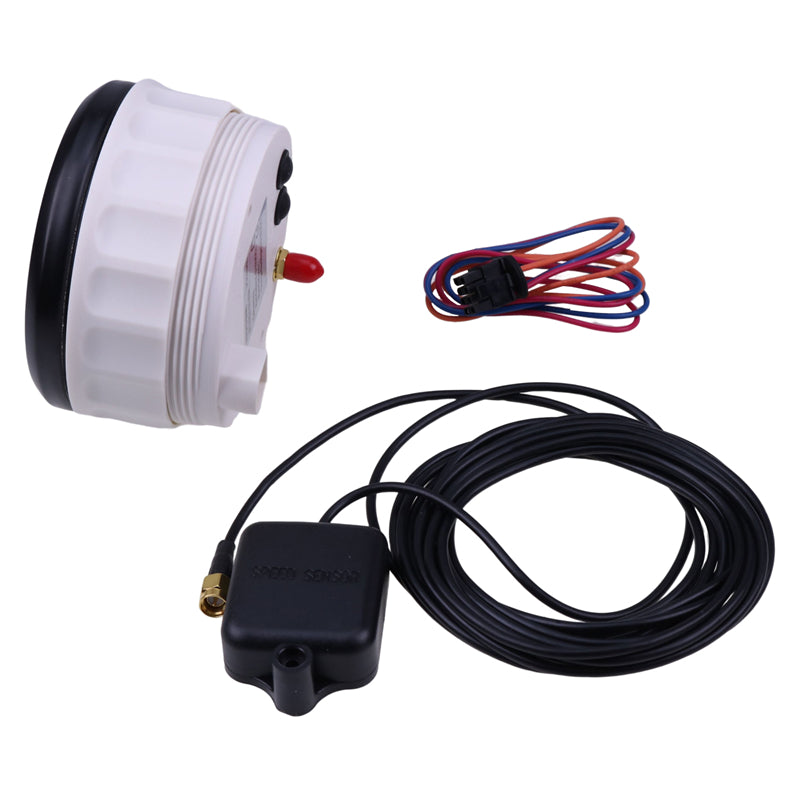 Aftermarket Eling B07DY3MBJL 12V/24V 85mm 0-80MPH 0-120km/h GPS Speedometer Odometer&nbsp;