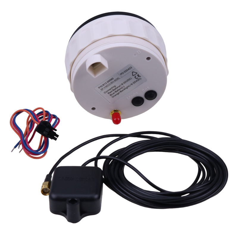 Aftermarket Eling B07DY3MBJL 12V/24V 85mm 0-80MPH 0-120km/h GPS Speedometer Odometer&nbsp;