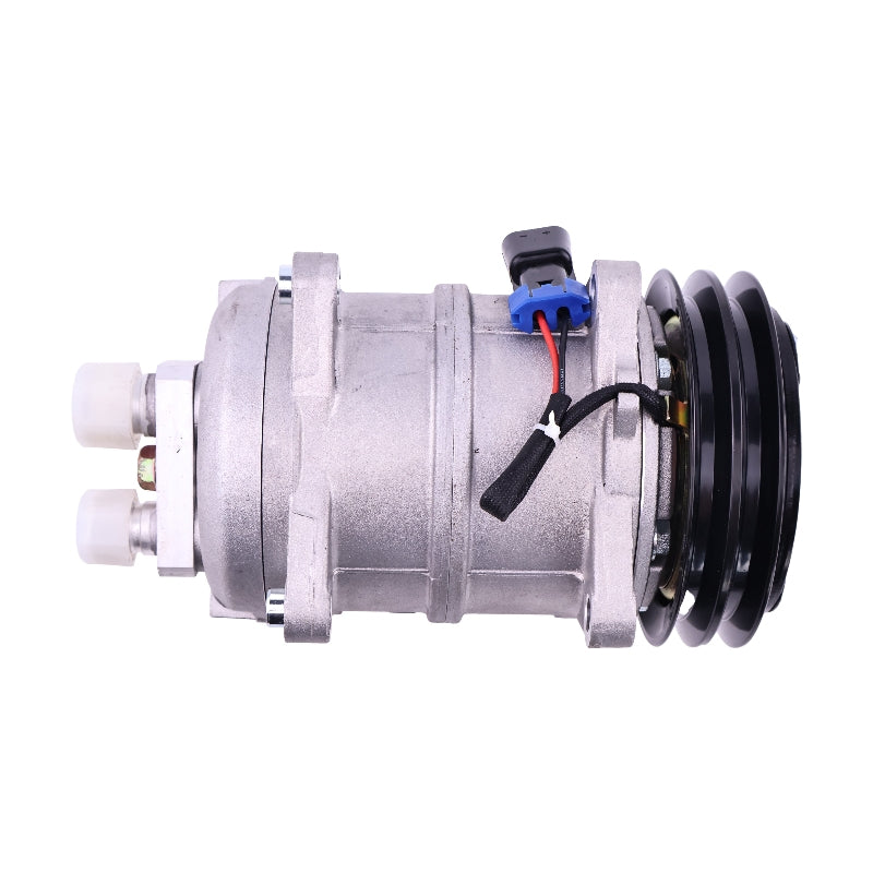 Aftermarket Seltec TM-13HD 135mm 2 Groove 12V A/C Compressor WR28164 140614 241310 137838 102-574 for Tractor Windrower Telehandler Loader Sprayer