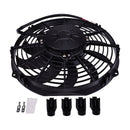 Aftermarket Spal 30100435 VA11-AP7/C-57A 802CFM 12V 10" Low Profile Puller Fan for Automotive Cooling System