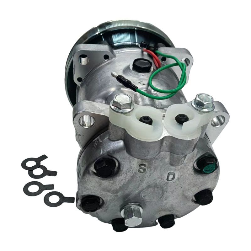 Air Compressor 23B-07-61112 for Komatsu Motor Grader GD535-5 GD555-5 GD655-5 GD655-6 GD675-3E0 GD675-5