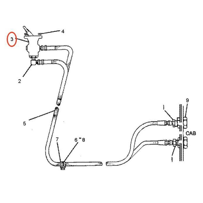 Air Control Valve 2G-3594 for Caterpillar CAT 657 769 769C 785B 789C 793D Engine 3508 3512