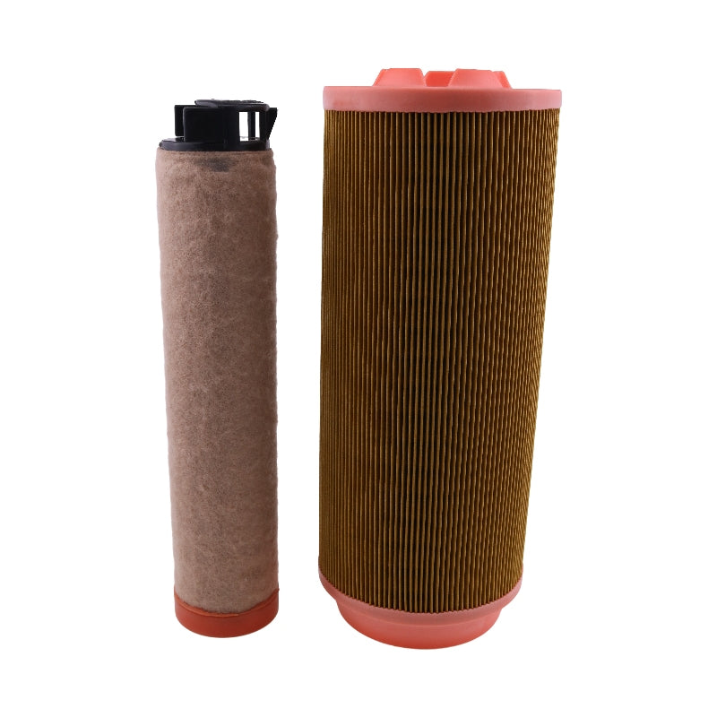Air Filter Kit 415-2592 4152-593 for Caterpillar CAT Loader 226D 232D 239D 249D Excavator 303.5E2 304.5E2 305.5E2 308E2CR 308E2SR