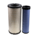 Air Filter Kit 600-185-2510 600-185-2520 for Komatsu Engine S4D102E Excavator PC160LC-7 PW160-7 Loader WA150-5 WA200PZ-6