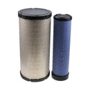 Air Filter Kit 600-185-2510 600-185-2520 for Komatsu Engine S4D102E Excavator PC160LC-7 PW160-7 Loader WA150-5 WA200PZ-6