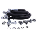 Allison Transmission Cooler Lines With Adapters 20835123 for Duramax Engine LLY LBZ LMM 6.6L Chevrolet GMC 2006-2010