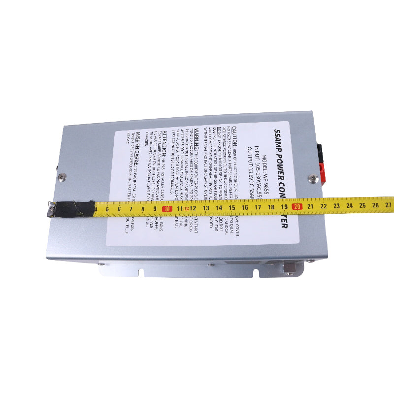 Aftermarket WFCO WF-9855 Amp Deck Mount Power Converter Charger Corded RV Trailer Camper