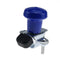Blue Steering Wheel Spinner Knob WSV120B with Rubber Sleeve Universal Fitment for John Deere Ford Case Tractors Woods Spinner and Many More (Adjustable Size)