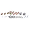 Bobtach Pin and Bushing Kit for Bobcat S205 S220 S250 S300 S330 S510 S530 S550 S570 S590 S595