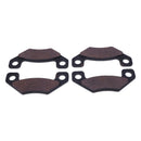 Brake Pad Service Kit 102714001 for Club Car XRT950 XRT1500 XRT1550 Carryall 294 295 Husqvarna HUV 4421D 4421G
