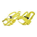 Car Tire Basket Tiedown Straps Wheel Net Set Flat Hook for Heavy Duty Tow Dolly